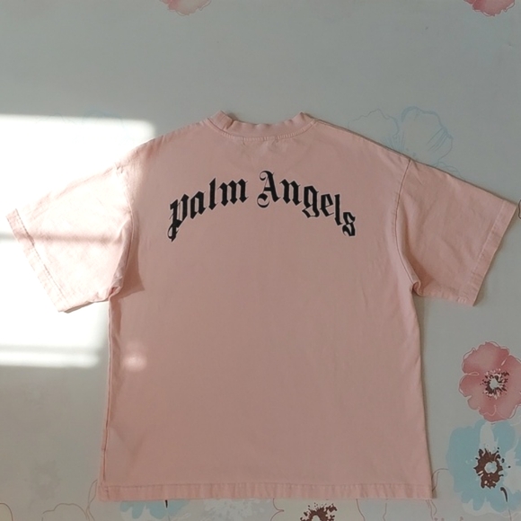 Palm Angels baby pink oversize t-shirt - Picture 5 of 11